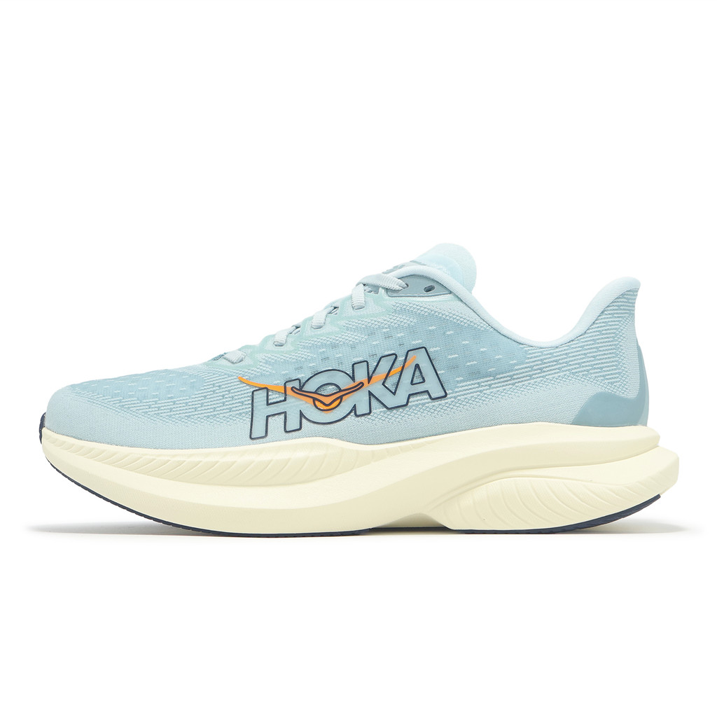 Hoka 競速跑鞋 Mach 6 男鞋 淺藍 水藍 路跑 訓練 輕量 運動鞋 [ACS] 1147790CLRSS