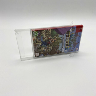 任天堂 Nslikey 遊戲卡盒 PET 保護性儲存展示蓋外殼外殼適用於 Nintendo Switch OLED Sw