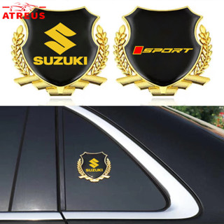 SUZUKI 鈴木汽車裝飾貼紙外觀 3D 立體汽車貼紙側面車身標記尾標標誌貼紙貼花適用於鈴木 ERTIGA XL7 Sw