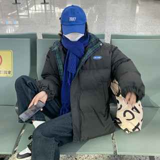 愛依依 風衣外套 防風外套 風衣棉衣外套 保暖 麵包服 S-2XL新款羽絨棉服棉衣短版棉襖外套-1228.
