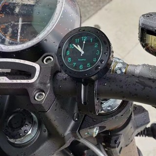 ✌時鐘表✌ 現貨 防水機車時鐘電動車鐘錶配件改裝通用型車用時鐘表電動車時間