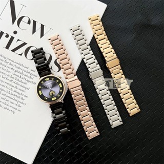 14mm 18mm 20mm 22mm 三星 華為 小米 Apple Watch 錶帶 金屬三株不鏽鋼鋼帶 手錶替換腕帶