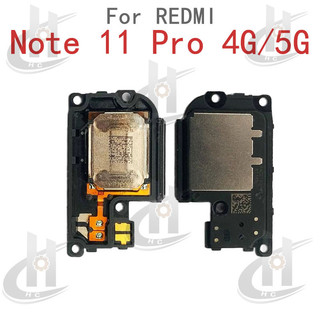 適用於 Redmi Note 11 Pro 4G / 5G 揚聲器揚聲器蜂鳴器振鈴器排線手機蜂鳴器振鈴器維修備件