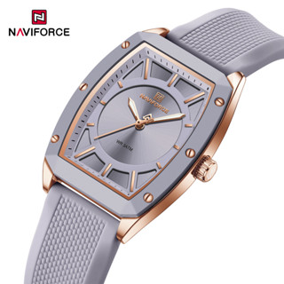 Naviforce NF5049 女士頂級品牌數字手錶豪華 3Bar 防水女士手錶時尚運動休閒女士手錶