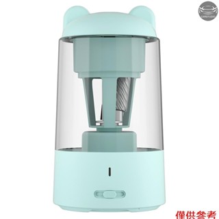 自動電動卷筆刀,帶 3 個筆尖自動停止和快速銳化可調節銳度,適用於 6.5mm-8mm 鉛筆圓形/三角形/六角鉛筆,適合
