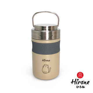 【日本HIRONE】博音304不鏽鋼提手悶燒罐 600ml