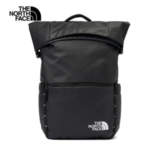 The North Face北面男女款黑色DWR防潑水耐用大容量休閒後揹包｜81DO53R