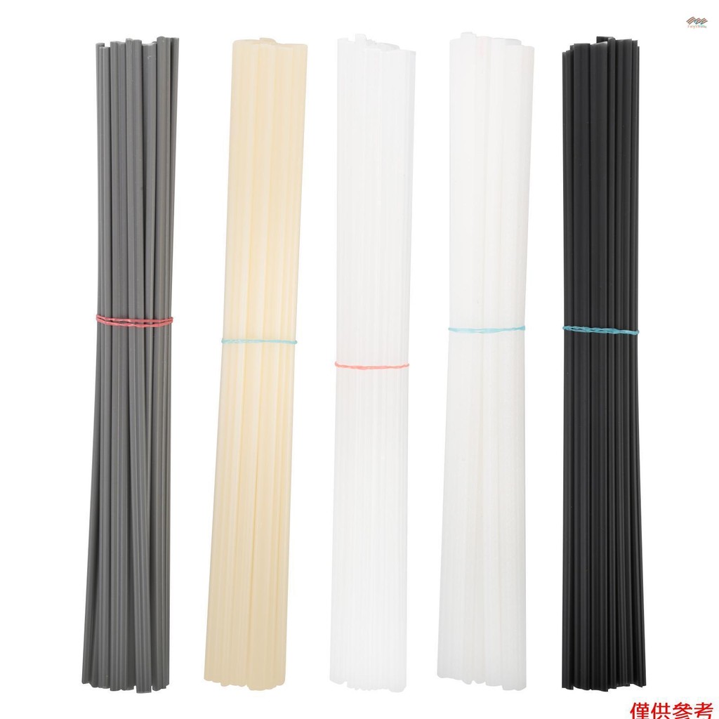 100pcs 塑料焊條 ABS/PP/PVC/PE 焊條用於汽車保險槓塑料焊槍/熱風槍