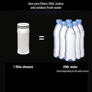 【SNTW】生存濾水器可靠適用於野營遠足生存淨水系統生存可折疊輕便