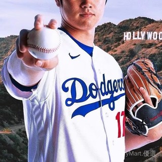 新店優惠 美式職高棒球球服洛杉磯道奇Dodgers17號球衣 日式棒球服 Mn