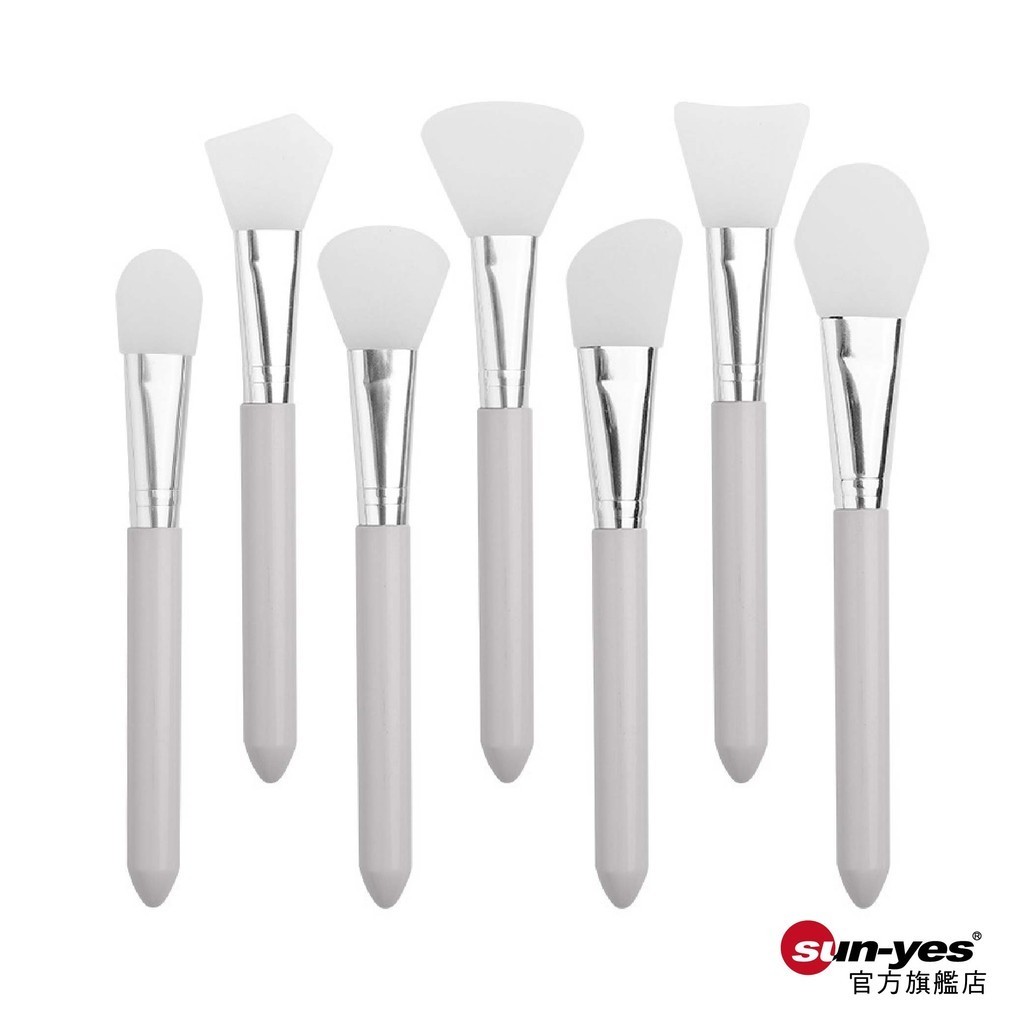矽膠面膜刷｜單售/7件套｜SY-404｜塗抹器/面膜筆/美容工具/化妝筆刷/美容工具/泥膜刷