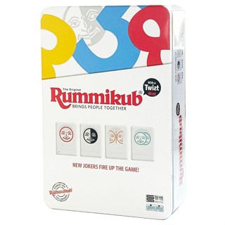 Rummikub拉密數字牌/ 變臉外出型鐵盒版/ Twist Tin Mini eslite誠品