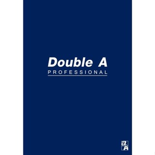 Double A 筆記本/辦公室系列/A5/40頁/膠裝/左開/DANB17013/深藍/方格內頁【金石堂】
