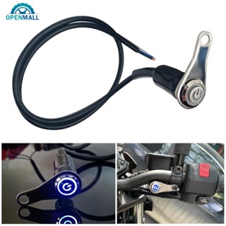 Openmall 12V LED 摩托車開關 ON-OFF 車把頭燈可調節安裝防水電源開關按鈕霧燈聚光燈 A8N6