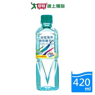 臺鹽海洋鹼性離子水420ML【愛買】