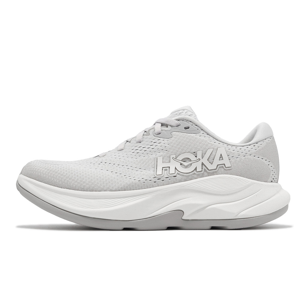 Hoka 慢跑鞋 W Rincon 4 女鞋 寬楦 星塵灰 路跑 緩震 回彈 運動鞋 [ACS] 1155133SSTC