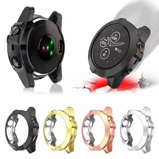 【UNG】適用於Garmin Fenix 5/5 Plus智能手錶保護殼 tpu電鍍手錶保護套