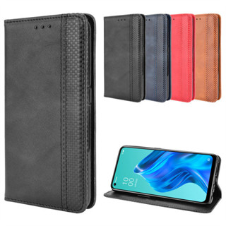 OPPO Reno 5A 7A 9A 手機殼 保護手機皮套 磁吸折疊 翻蓋 插卡 保護殼 保護套 商務款 翻蓋殼 殼趣屋