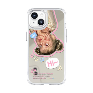 適用於小眾個性情侶手機殼iPhone15蘋果14Promax女款11男孩12/13補妝鏡子14/15plus歐美風13P