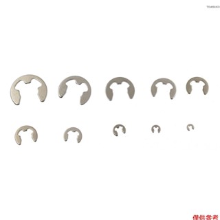 120pcs 304 不銹鋼 E 型夾分類套件 M1.5-10 Circ New927