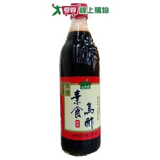 穀盛素食烏醋600ml【愛買】