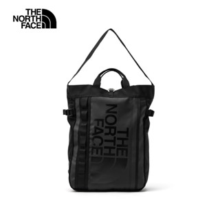 The North Face北面男女款黑色品牌LOGO大容量後揹包｜3KX24HF 筆電包/登山包