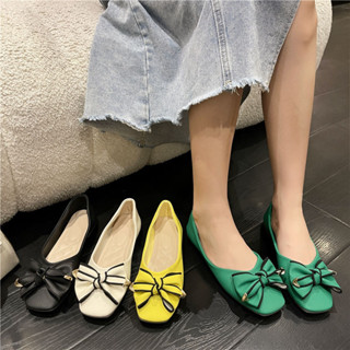 【LPshop】豆豆鞋 平底鞋 單鞋 瑪麗珍鞋 小香風晚晚鞋 單鞋女春鞦新款僊女風溫柔軟底平底女鞋百搭時尚韓版豆豆鞋