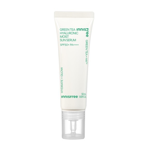 INNISFREE綠茶玻尿酸保濕防曬精華 50ML