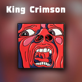 現貨+預售💫 克裡姆森國王King Crimson前衛搖滾周邊徽章胸針