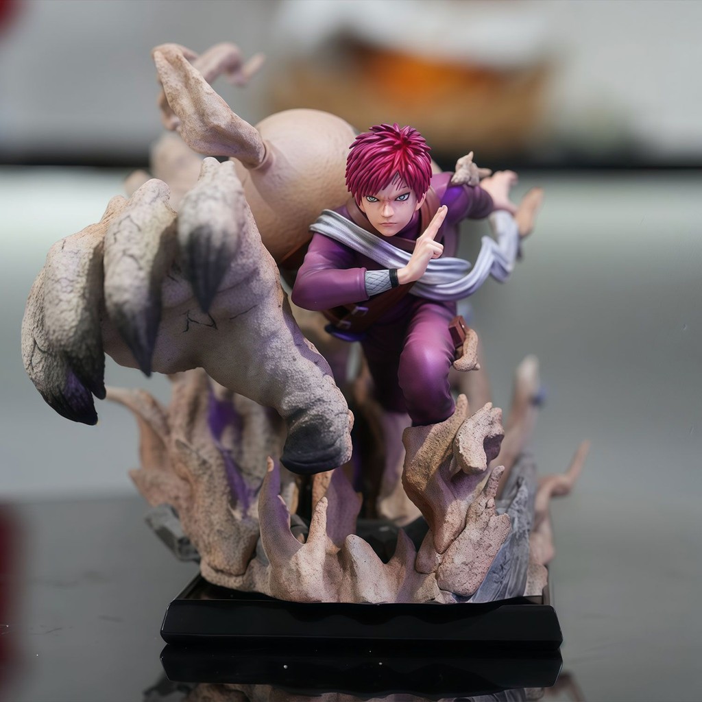 【砂塵の封印】火影忍者我愛羅守鶴覺醒GK 風影絕對防禦匠級 曉之痛楚終戰 日空運尾獸悲藏 辦公桌搭永恆