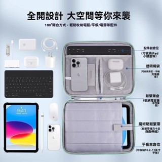 【臺灣出貨】手提平板電腦包小米蘋果華為vivo通用收納包防摔減震iQ00平板包 Ipad手提包 筆電包 平板收納包
