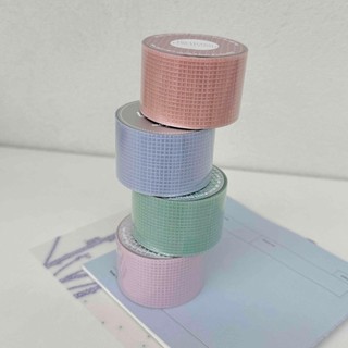 【湘湘小舖❤️】人生磁帶Lifetape｜格紋 打底膠帶滿天星PET膠帶可書寫便簽卷打底韓系百搭