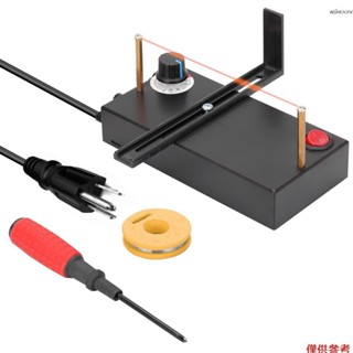 小型手工織帶熱切機緞帶電熱絲切割機 DRQG50-B-100V-220V通用，不帶風扇，熱切絲隨機規格顏色出貨，美規