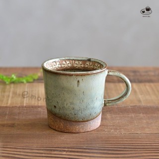 【emono選品】日本 Touji 雪花圖案 迷你馬克杯 咖啡杯 美濃燒 陶器 現貨