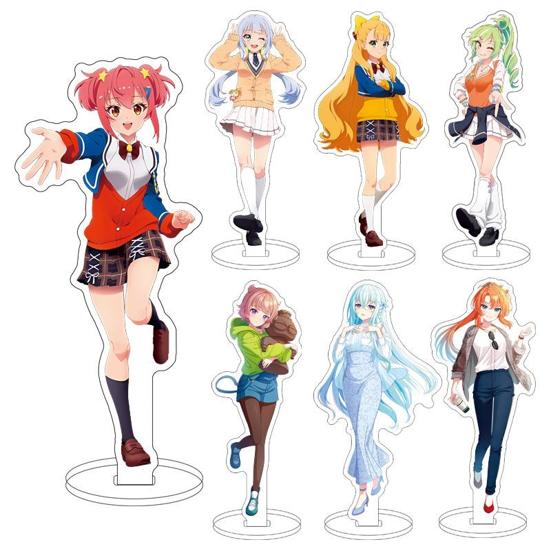 「指尖pjsk」World Dai Star世界巨星動漫周邊亞克力立牌 鳳心菜 靜香 擺件|新番|動漫|遊戲|周邊|大展