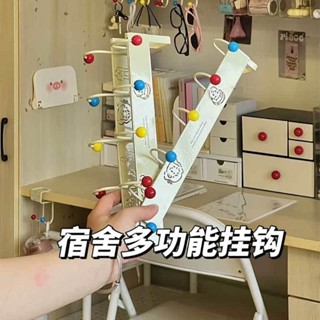 【雙面衣櫥掛鉤】門後雙面掛鉤包包收納懸掛式宿舍家用雙邊掛衣鉤衣櫃門多功能衣架簡約免打孔櫥櫃省空間宿舍專用多巴胺小紅書推薦