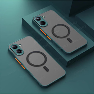 XIAOMI 小米 POCO C71 Redmi A5 4G 高品質彩色磨砂磁性無線充電蓋時尚外殼