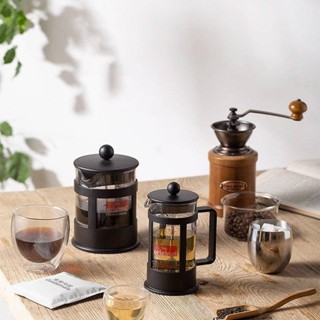 熱賣波頓法壓壺咖啡壺泡茶篩檢程式過濾杯手沖家用咖啡器具進口思mingiris66