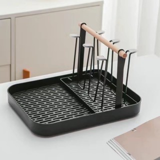 【淇樂購+開箱影片】創意鐵藝水杯架家用杯架置物架客廳茶杯玻璃杯子架瀝水掛架子收納