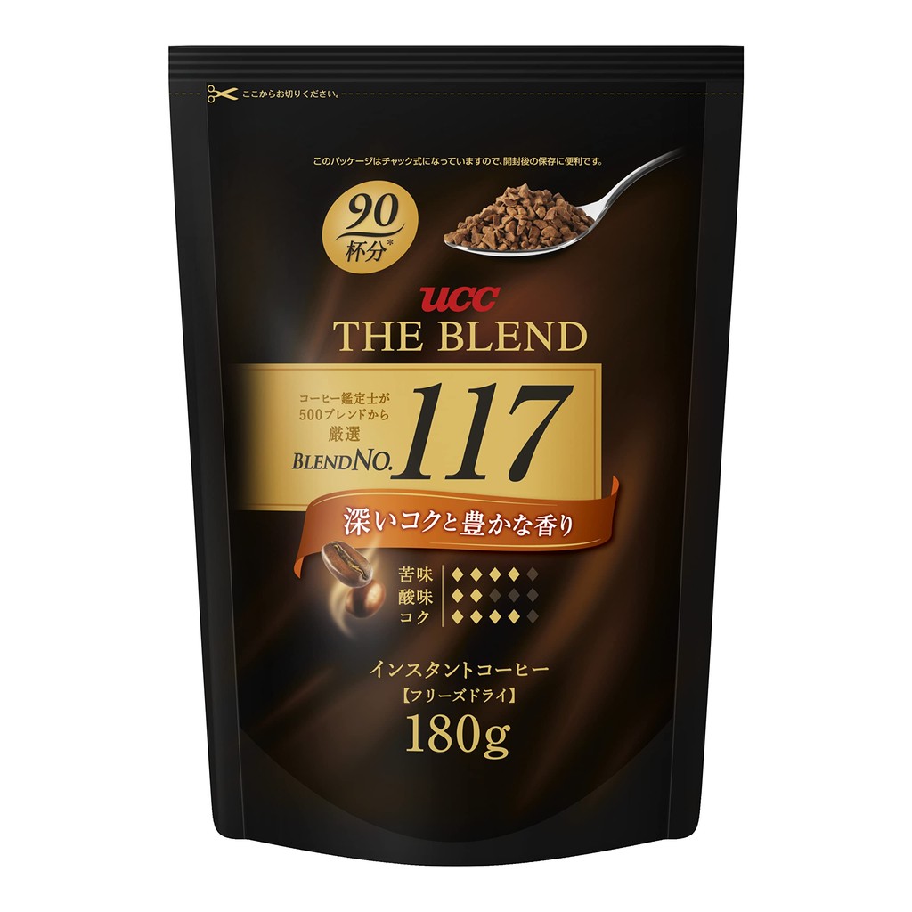 UCC The Blend 117 袋速溶咖啡 180g 補充裝