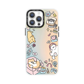適用於原創宅家i人小狗iPhone15Promax磁吸手機殼mate60華為p70小米14蘋果13薩摩耶vivos19榮