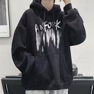 NANS 臺灣現貨 連帽外套 2024男女休閒情侶裝連帽衛衣oversize韓版潮流大碼寬鬆學生外套潮