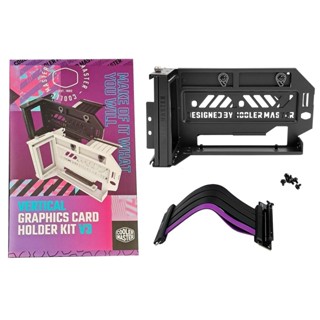 Cooler Master 酷碼 通用型垂直顯示卡支架套件V3 (黑) MCA-U000R-KFVK03(平行進口)