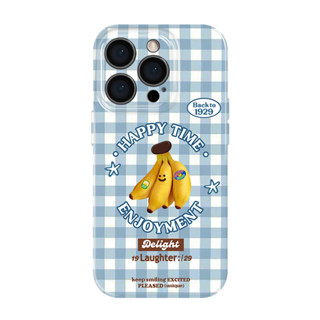 適用於格子山竹iPhone15promax菲林手機殼硬殼12蘋果13小米14華為p70軟殼mate60pro創意香蕉vi
