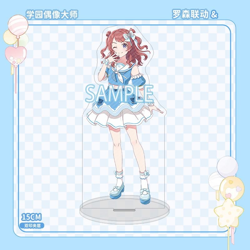 「彼方の藏」周邊學園偶像大師立牌聯動款藤田琴音倉本千奈花海咲季筱澤廣/花海咲季/游戲/周邊