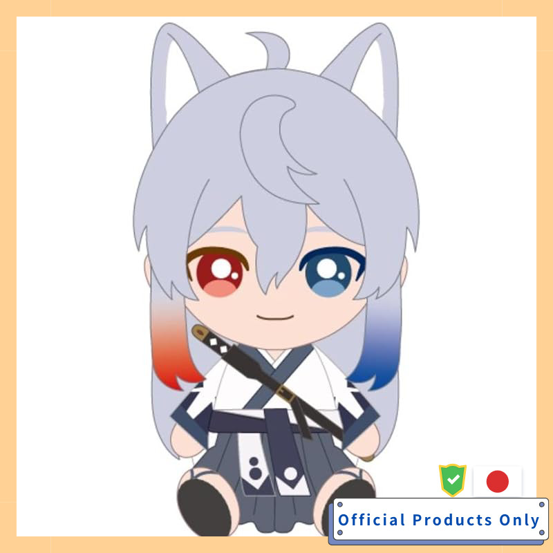 彩虹桃子 どぬく Chibi 毛絨玩具