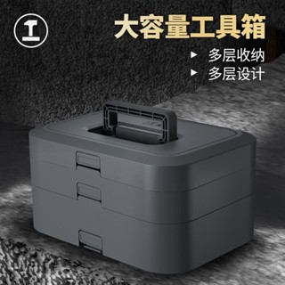 🔥臺灣暢銷🔥能工盒子 美術生工具箱 手提收納盒套裝 家用學生兒童顏料多功能 五金配件