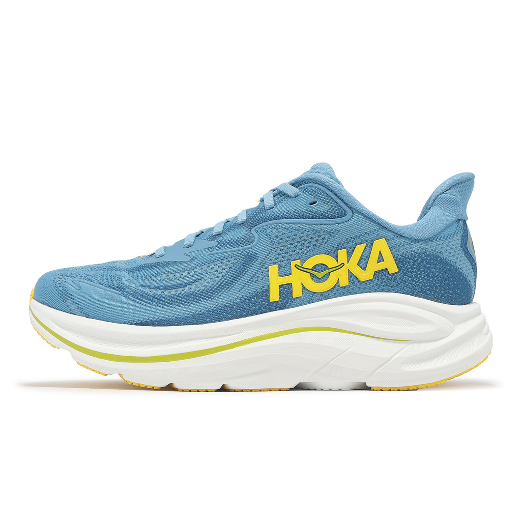 Hoka 慢跑鞋 Clifton 10 2E 寬楦 男鞋 山際藍 藏青 厚底 緩震 回彈 ACS 1162032ALF