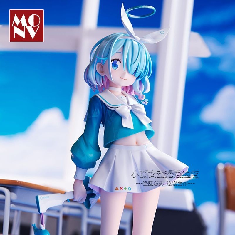 【潮玩精品擺件】蔚藍檔案 碧藍檔案 阿羅娜 手辦 禮物國産動漫二次元可愛機箱擺件