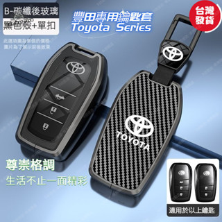 🔥臺灣出貨🔥Toyota鑰匙套 Vios Altis Camry Rav4 Chr 高檔有機玻璃鑰匙殼 豐田鑰匙扣